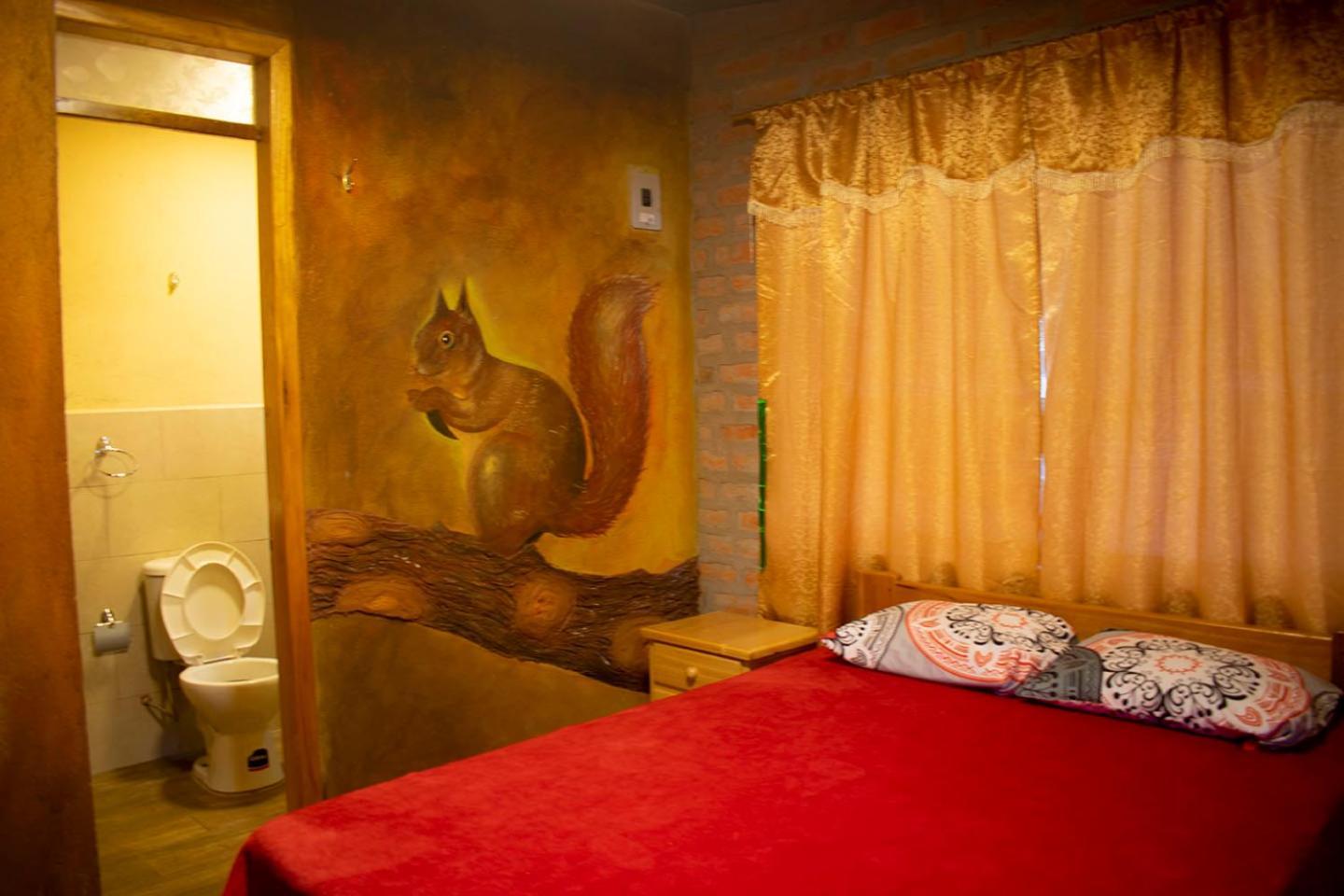 Hostal Los Farolitos Mindo Exterior foto